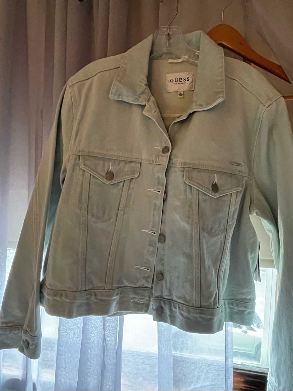 Guess Jacket - NWT Rare Beverly Hills - see spots